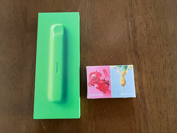 DR.VAPE Model3 と ピュアアップルβ