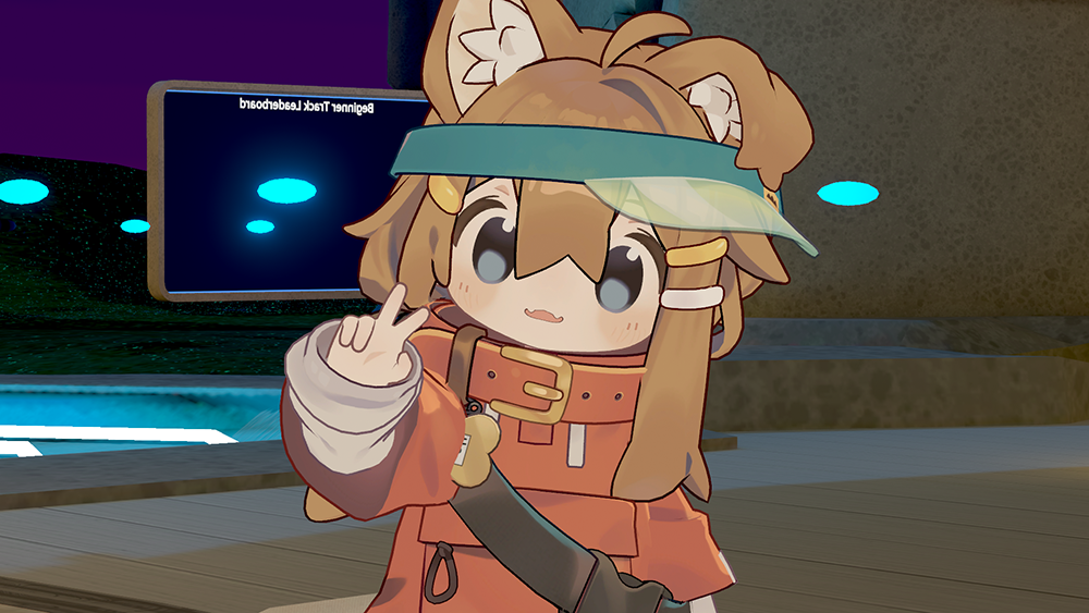 ピースするまめひなた
