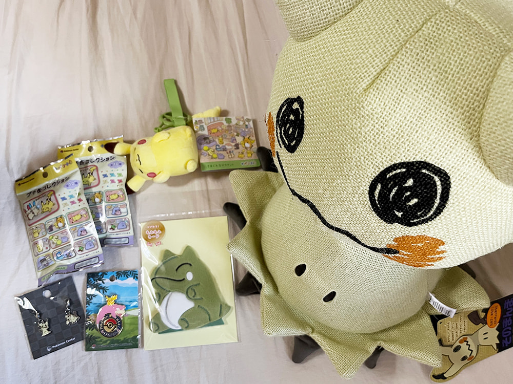 購入したグッズたち