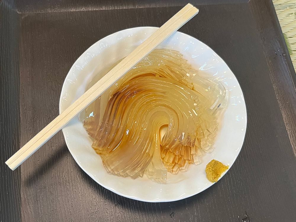 ところてん（酢醤油）