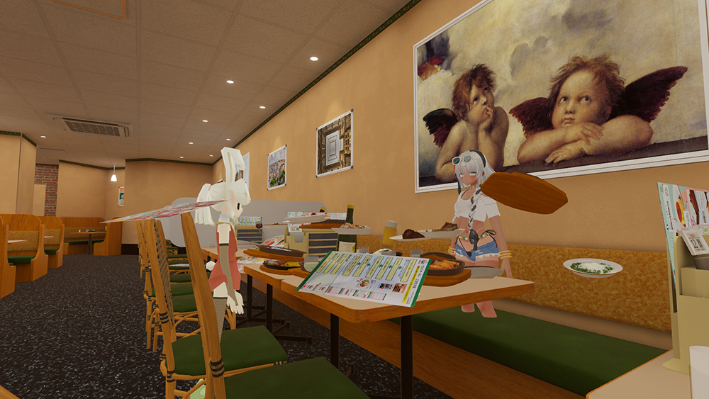 料理を大集結させたり